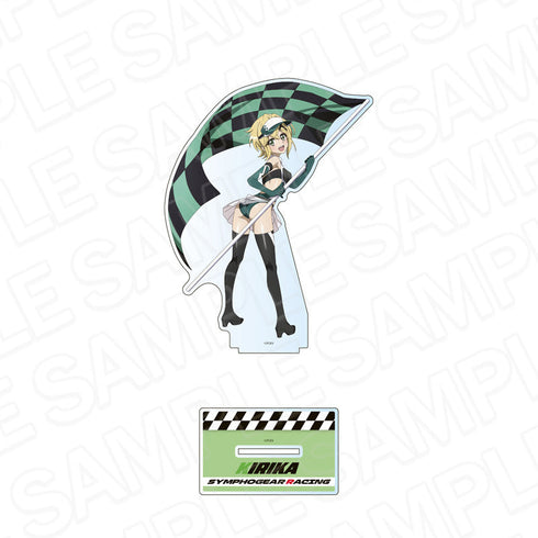 『戦姫絶唱シンフォギアXV』ホログラムデカアクリルスタンド 暁 切歌 SYMPHOGEAR RACING ver.